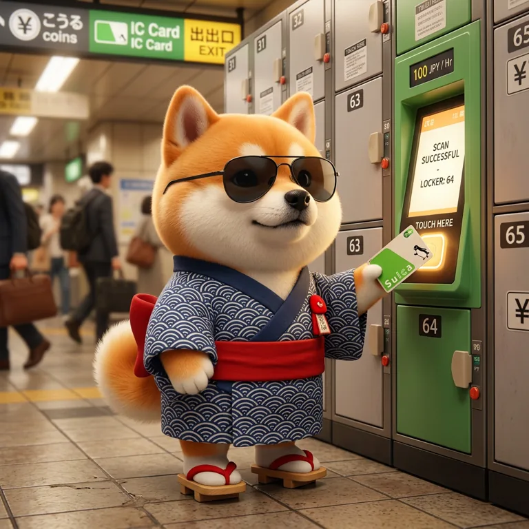 JR Fujinomori Station Lockers