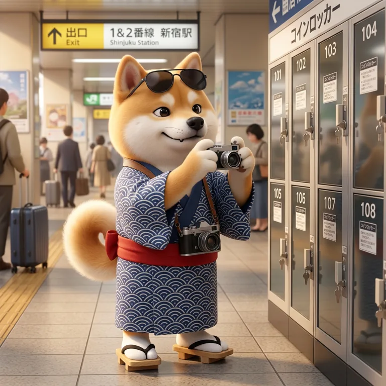 Mototanaka Station Lockers